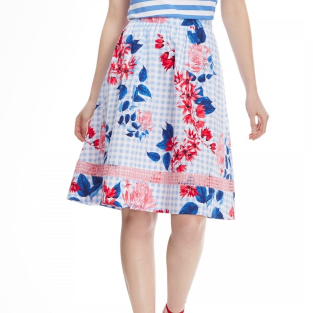 Draper James Floral Skirt